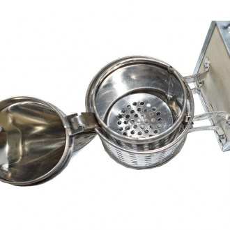 Füstölő (füstölő) JaHan rozsdamentes acél - közepes - P 26,5 cm
